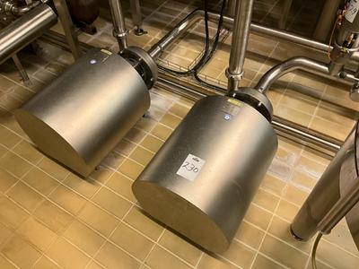 Översiktsbild av 2002 Alfa Laval LKH 25/190 pump (2x)